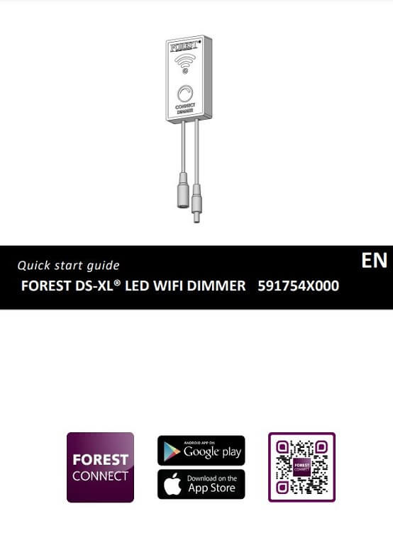 DS-XL LED Wi-Fi Dimmer DS-XL LED manual and motorised