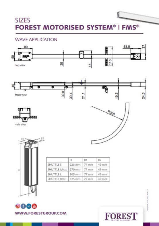 FMS track (2nd gen pulley) Wave application